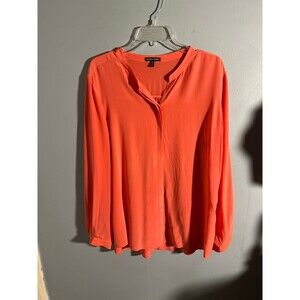 Eileen Fisher 100% silk shirt
